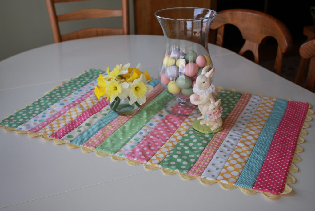 How to Make Your Own No-Sew Easter Table Runner