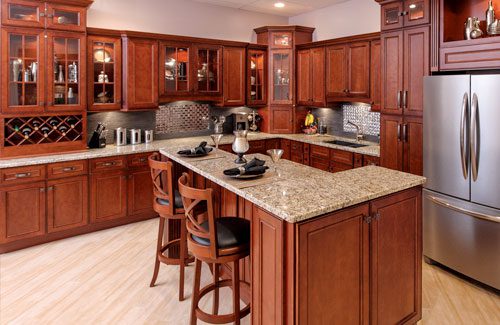 Cherry Wood Cabinets Adding Style and Durability to Home Decor