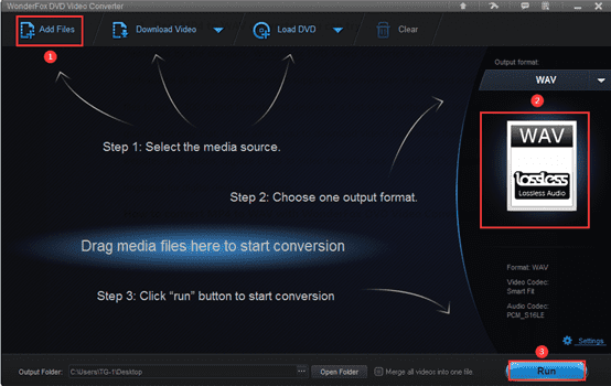 converting mp4 to wav