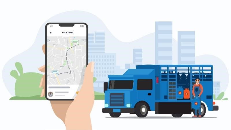 On-Demand cooking Gas Delivery App