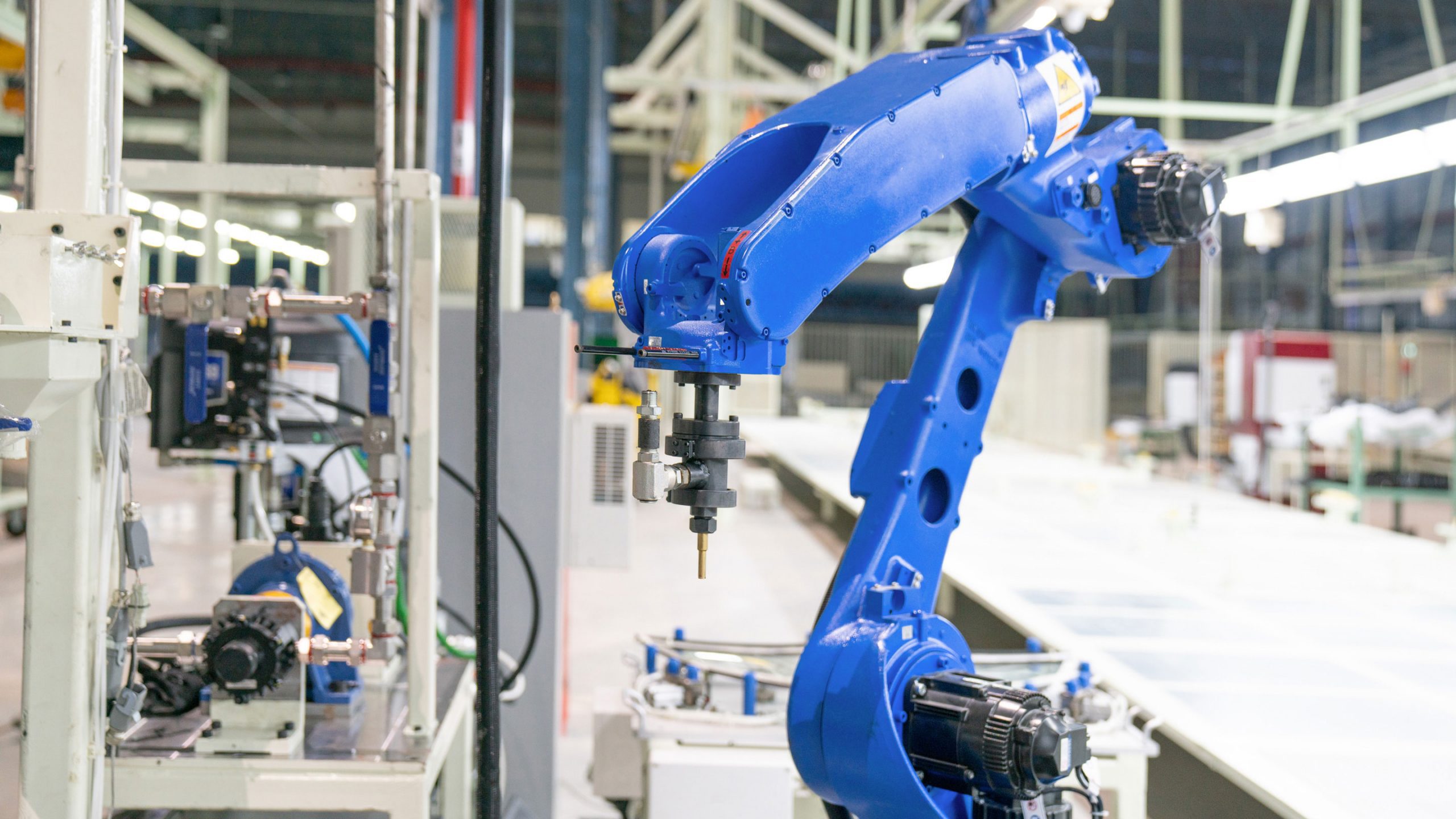 Robotic systems. Views. Stages of implementation in production