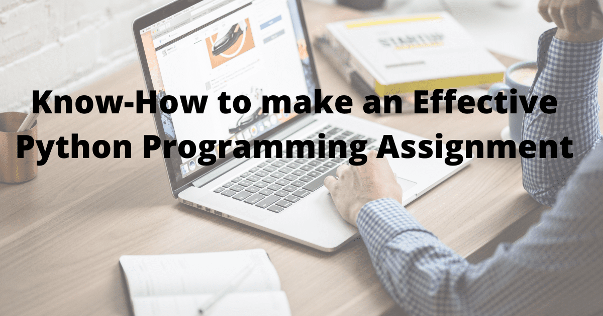 Python programming assignment help