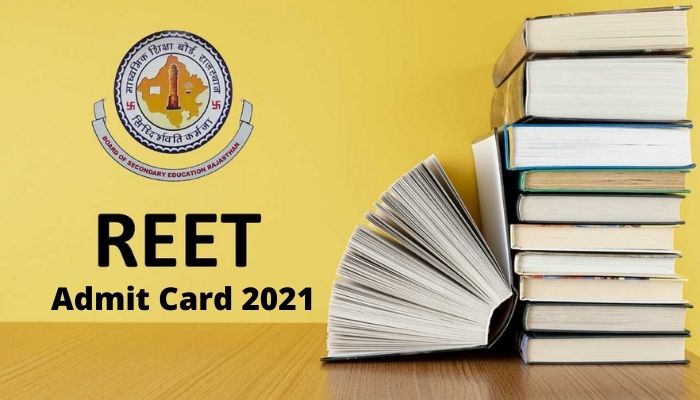 reet admit card 2021