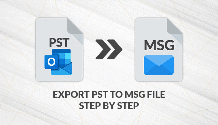 PST to MSG Converter