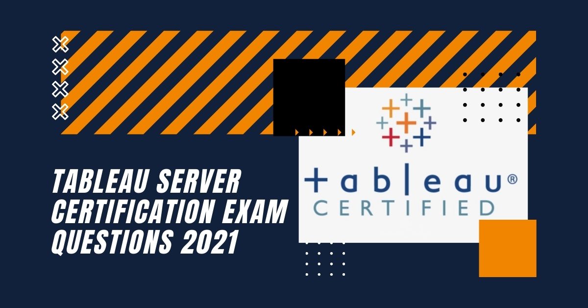 Tableau Server Certification