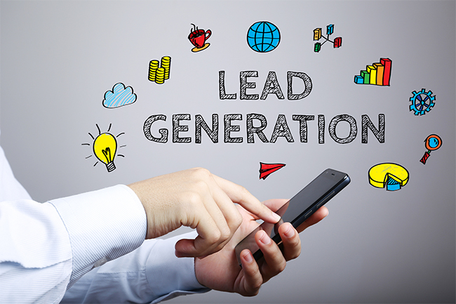 Lead Generation Business Concept