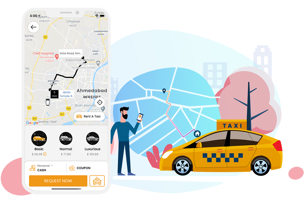 taxi booking app