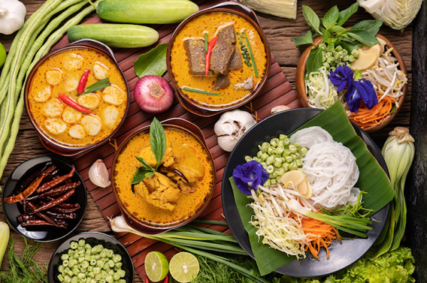 Derive The Health Benefits of Popular Thai Food Ingredients