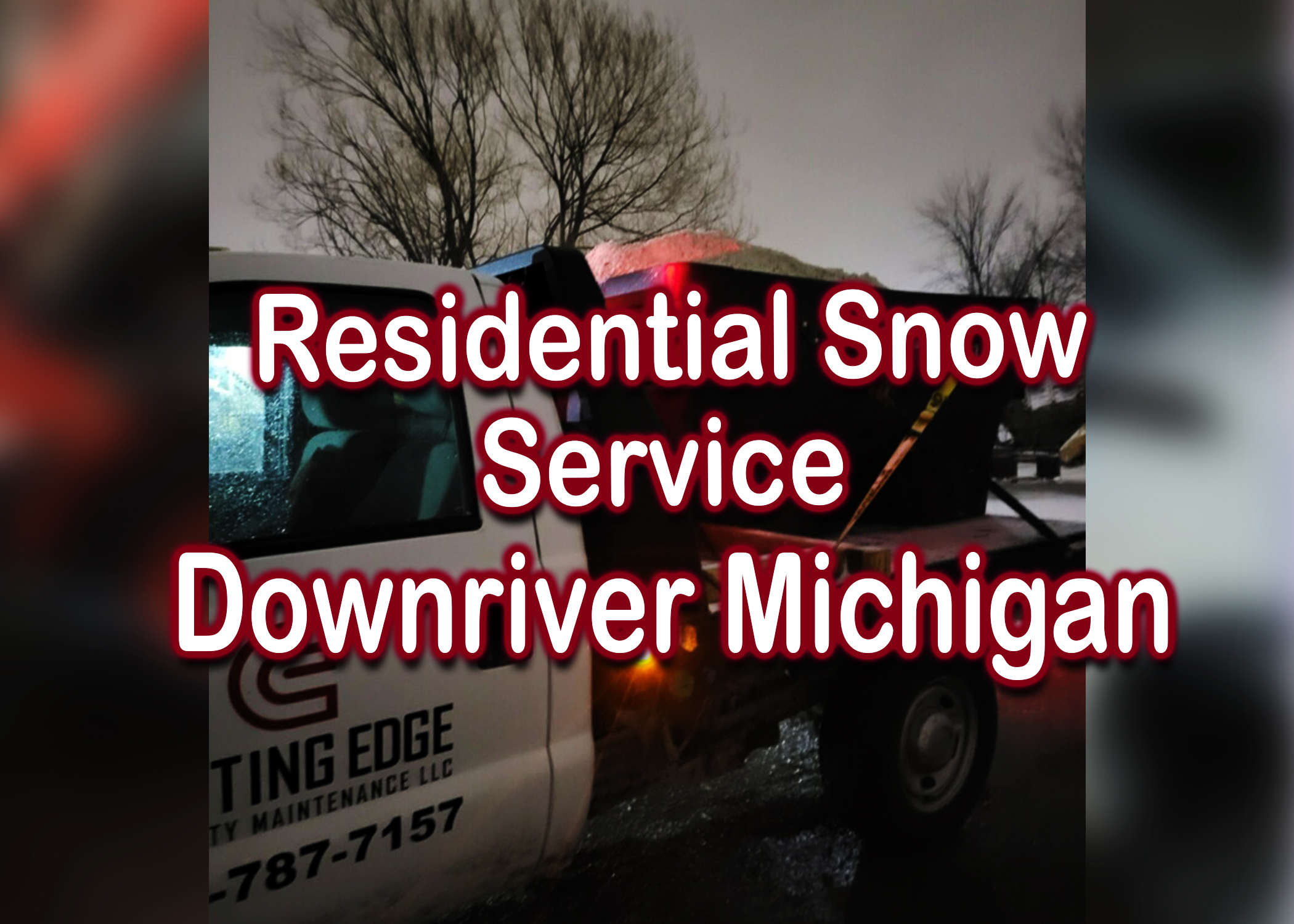 Recognizing The Characteristics Of Reliable Residential Snow Service Provider in Downriver Michigan
