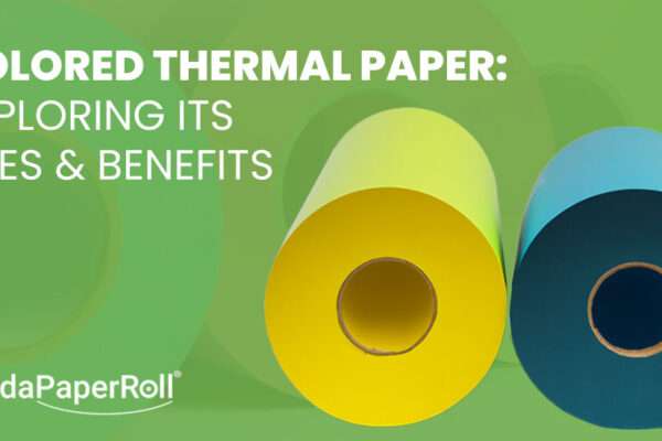 colored thermal paper