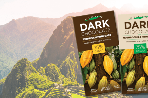 dark chocolate with ionic minerals