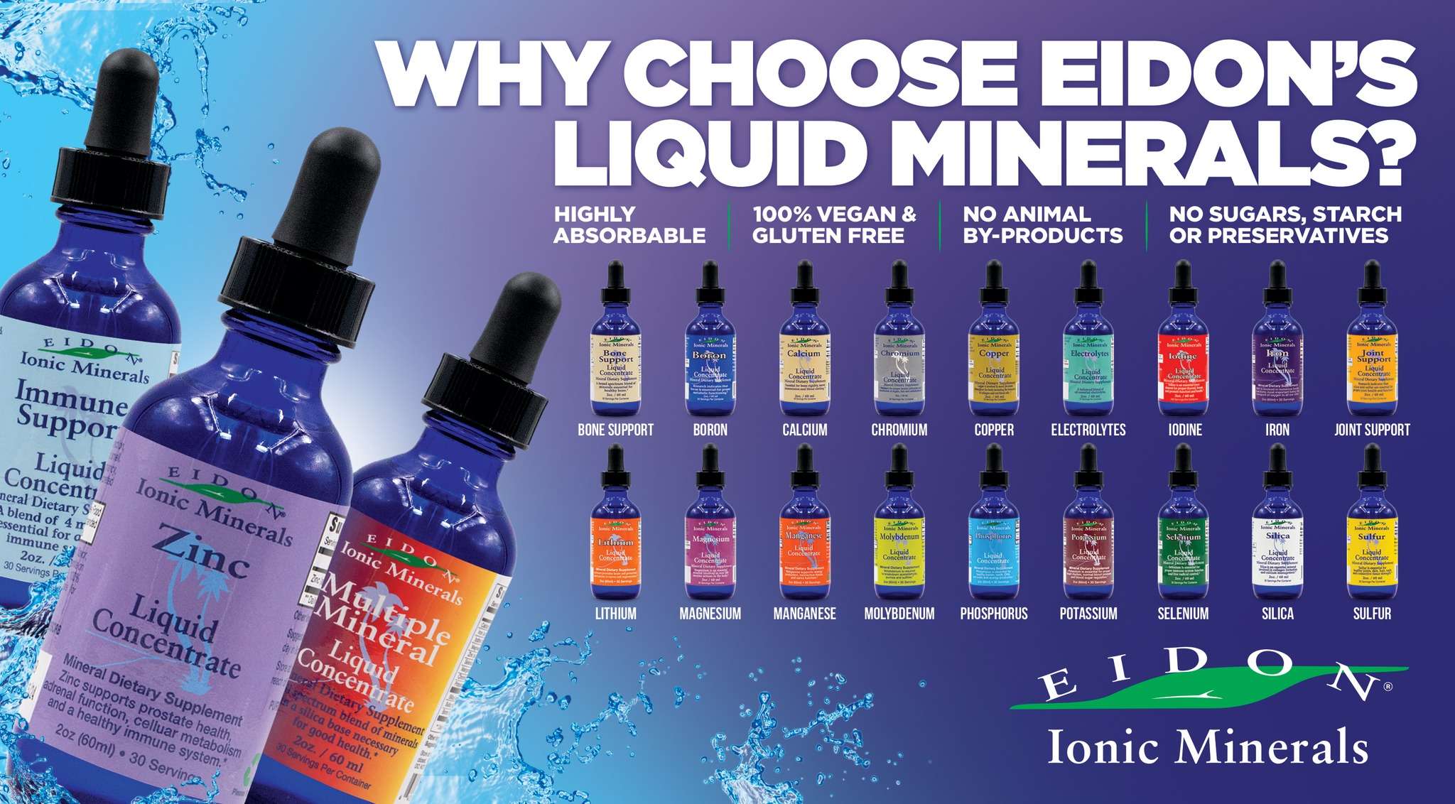 ionic mineral supplements