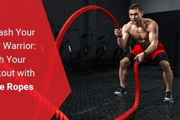 workout with battle ropes