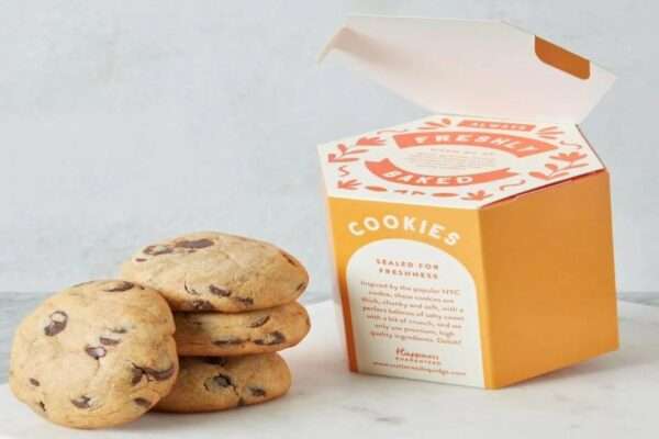 packaging of cookies