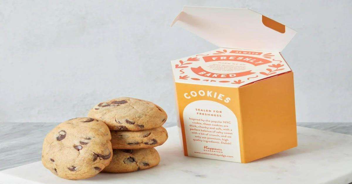 packaging of cookies