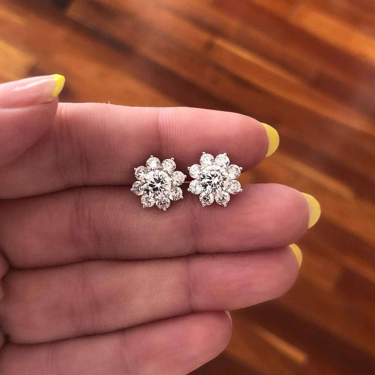 pairing stud earrings
