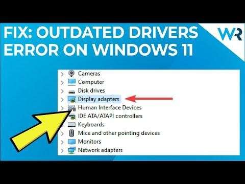 windows 11 driver issues