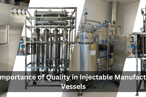 injectable manufacturing vessels