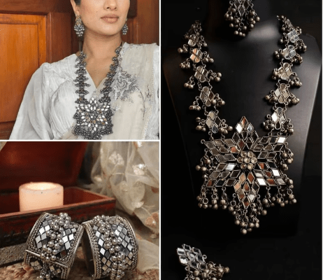 oxidised indian jewellery