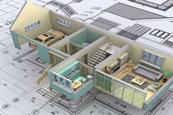 3D architectural rendering