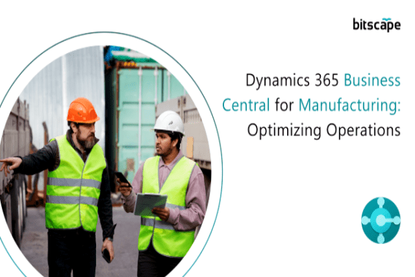 dynamics 365 business manufacturing