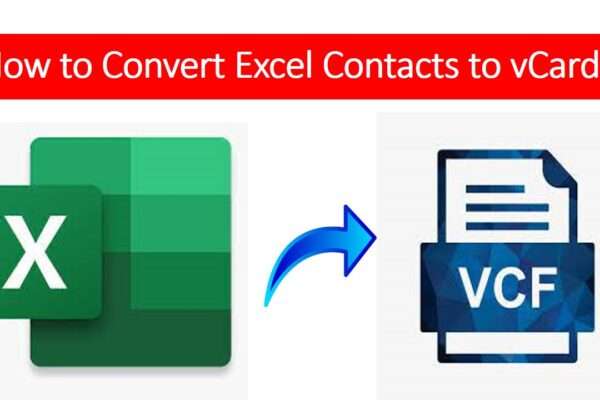 excel to VCF converter software