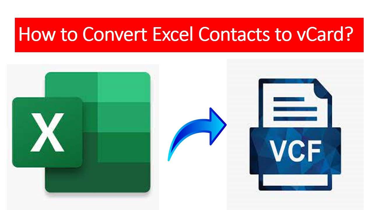excel to VCF converter software