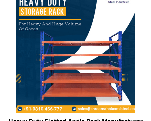 heavy-duty slotted angle racks 