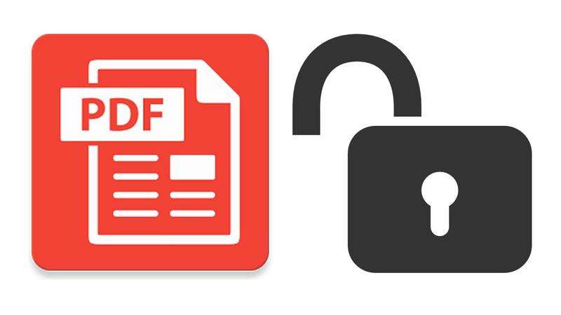 unlock pdf files software