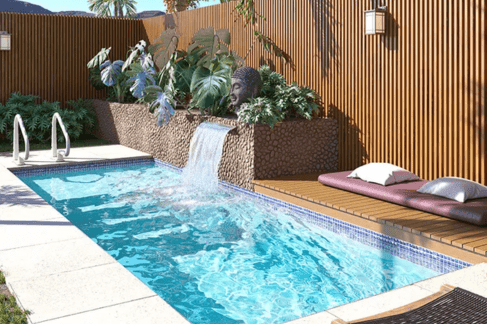 fiberglass pool installation