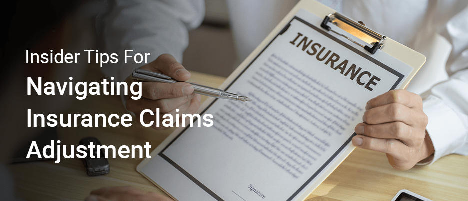insurance claims adjustment