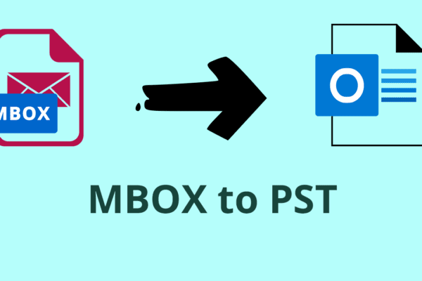 mbox emails to pst