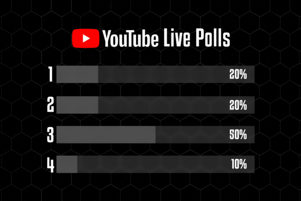 make a poll on youtube