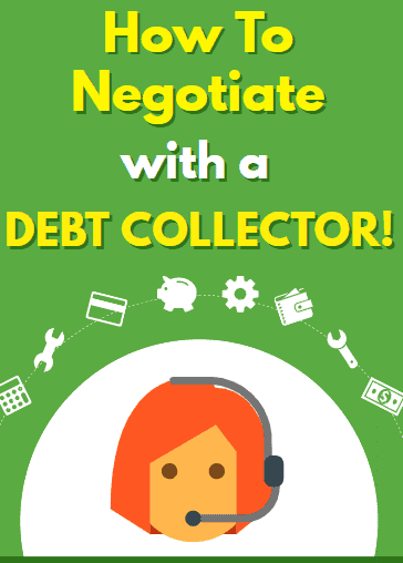 negotiate with debt collectors