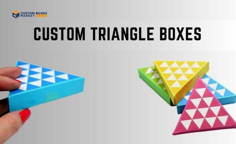 triangle packaging boxes