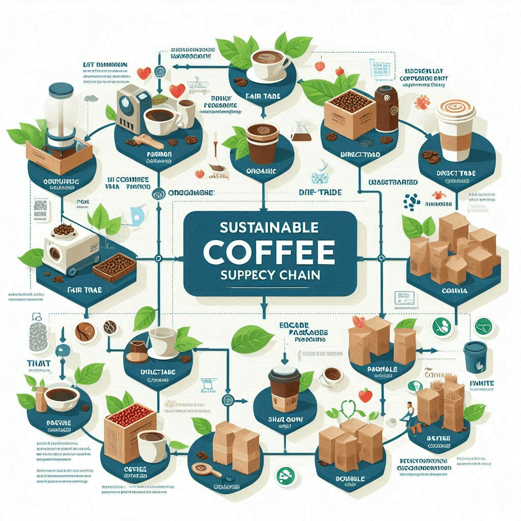sustainable coffee supply chain